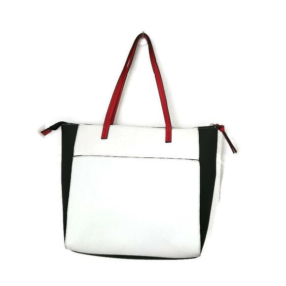 Tahari Kensington Women's 2-Piece Color Block Large Tote and Coin Purse - Picture 2 of 8